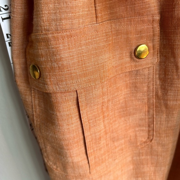 Sharagano Terracotta Sleeveless Mini Dress - Picture 3 of 4